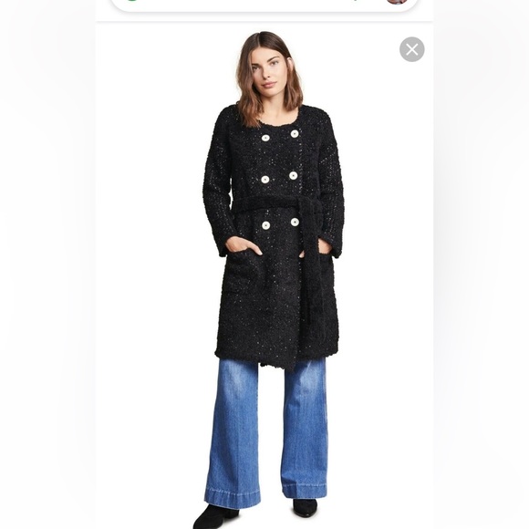 Jason Wu Long Sweater Cardigan size M - Picture 3 of 16